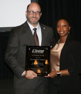Katrina accepts award for Birmingham chapter
