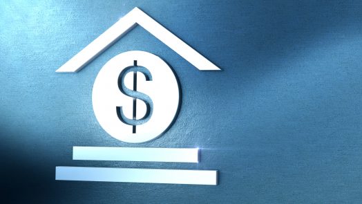 Dollars, US, Sale, Blue, Background